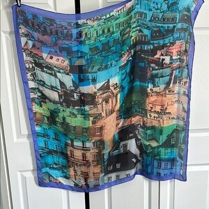 Colorful Cityscape Scarf